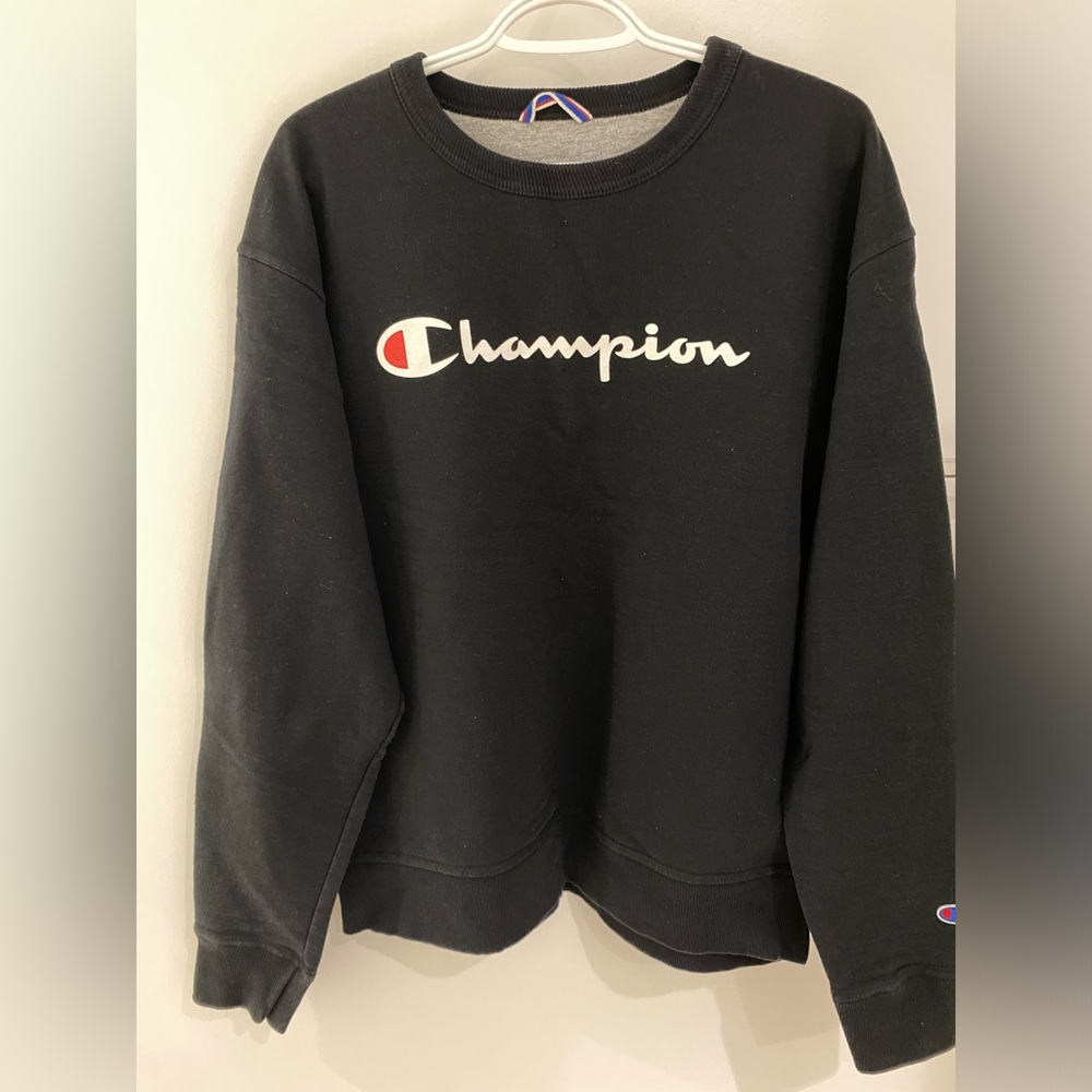 Champion black sweatshirt